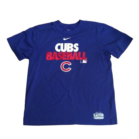 MLB Nike Chicago Cubs Men’s LG Dri-Fit Graphic T-shirt - Picture 1 of 4